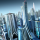 Illustration for article titled These Futuristic City Wallpapers Will Take Your Breath Away